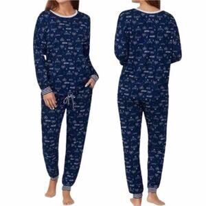 Wizarding World Harry Potter Pajamas Women's M Blue